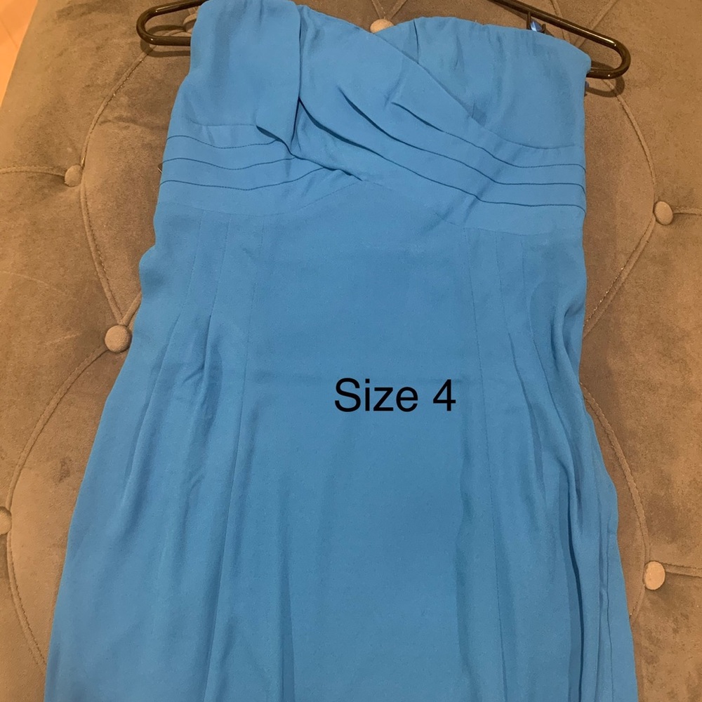 Cocktail dress. Royal blue, never worn